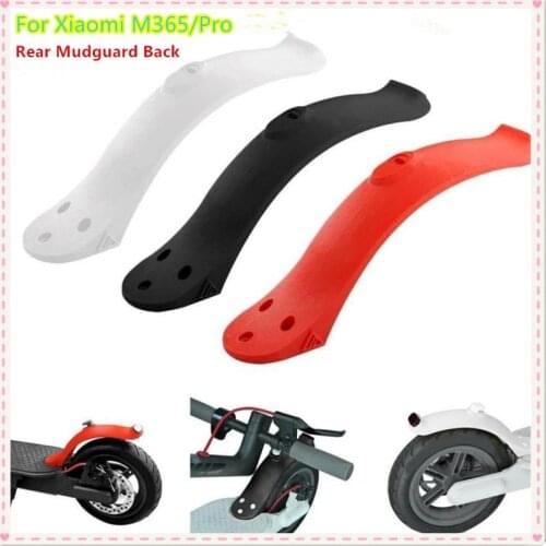 Durable Scooter Mudguard For Xiaomi M365/Pro Rear Mudguard Back Wing M365 Accessories Mijia Pro Parts Short Ducktail Fender