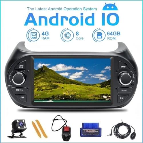 Zltoopai Android 10 For Fiat Fiorino Qubo Citroen Nemo Peugeot Bipper Car Multimedia Player GPS Navigation Head Unit Stereo Navi