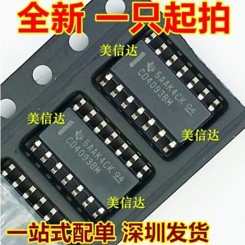 100% New&original CD4093BM HEF4093BT SOP16