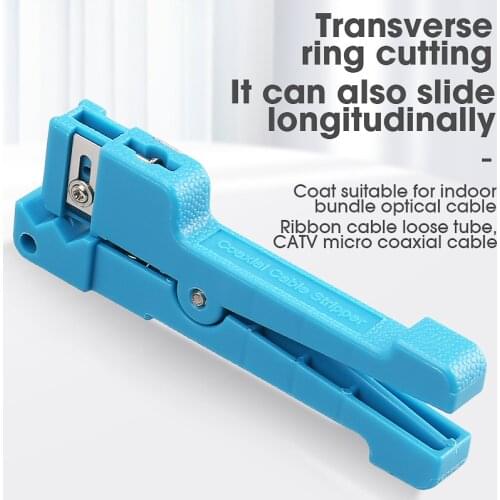 45-163 Fiber Optic Stripper/Optical Fiber Jacket Stripper 45-163 Stripper / Fiber Optic Stripper/Cleaver/Slitter