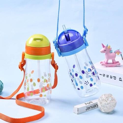 Baby Feeding Bottles Cups Kids Water Milk Bottle Soft Mouth Duckbill Sippy Infant Drink Training Feeding Bottle 300/500ml
