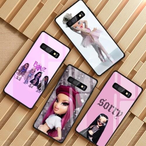 Doll bratz Tempered Glass Phone Case For Samsung Galaxy S8 S9 S10 S20 PLUS J8 J6 J4 2018 NOTE 8 9 10 Cover Shell