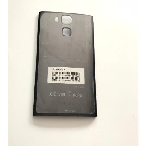 Used Battery Case Cover Back Shell + Camera Glass Lens For Vernee Apollo X MT6797 Deca Core 5.5 Inch FHD 1920*1080