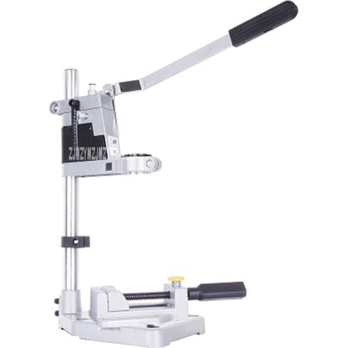 Electric Drill Holder Home Multi-function Universal Small Drill Bracket Aluminum Base Electric Drill Stand+Pliers (25mm*400mm)