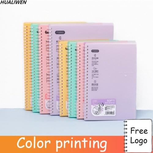 Diary 2021 A5 B5 Color Transparent Loose-leaf Binder Notebook Inner Core Cover Notepad Diary Planner Office Stationery