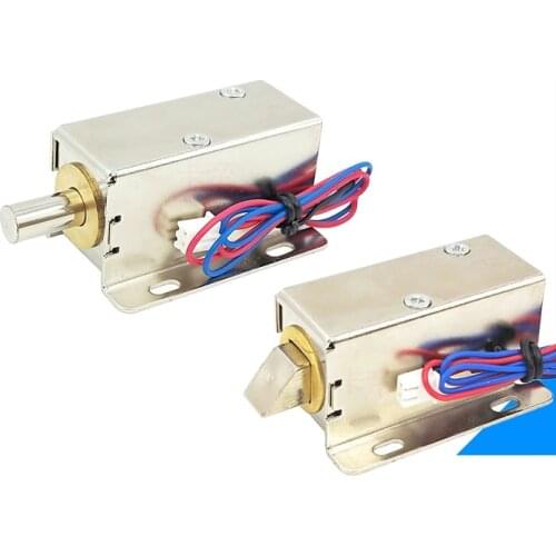 Electronic access control 12V/24V electric control lock Small electric plug lock Electric cabinet lock Electromechanical lock