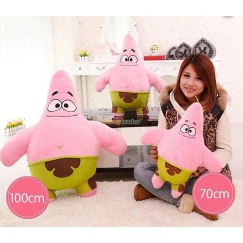 Fancytrader Hot Item! 39'' / 100cm Super Cute Plush Giant Stuffed Soft Patrick Star Toy, Great Gift, Free Shipping FT50848