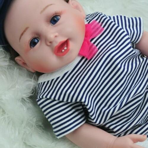 52cm Reborn Baby Doll Full Body Silicone Vinyl Lifelike Baby Girl Kid Bebe Reborn Dolls Christmas New Year Birthday Gifts
