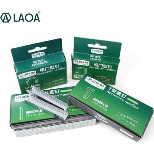 LAOA Nail Gun Accessory Needles for Nail Gun Thin Door Thick Door T Shape Straight Pin Straight Nail