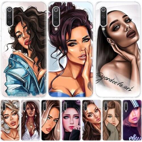 Fashion City Girl Phone Case for Xiaomi Redmi Note 10 9 9S 8T 8 7 8A 7 7A 6 6A 9A 9C S2 K20 K30 Pro Fashion Cover Coque