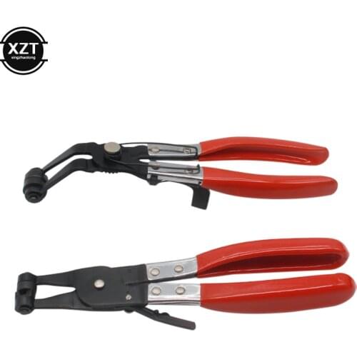 Auto Hose Clamp Plier Set Car Water Pipe Hose Removal Tool Flat Band Ring Type Pliers Auto Removal Tools for Garden Car Truck