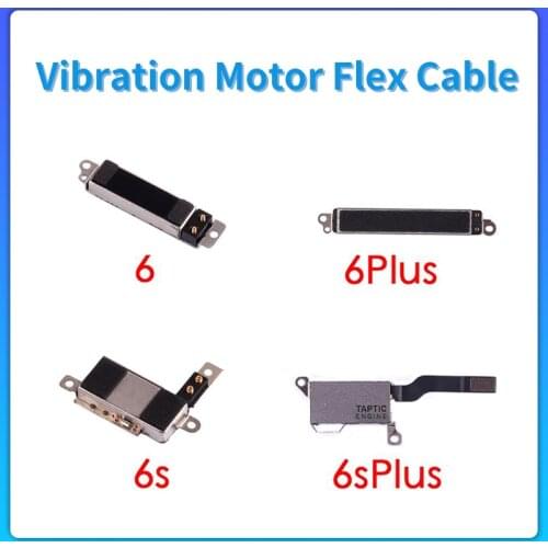 Original Vibration Motor Flex Cable For iPhone 6 6S 6Plus 6sPlus Vibrator Connector Replacement Parts
