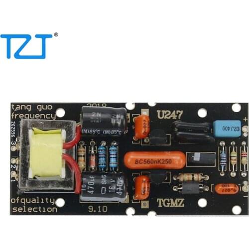 TZT DIY Circuit Board for Large Diaphragm Condenser Microphone DIY Powered by 48V Phantom Power