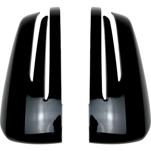 For Mercedes Benz A B CLA GLA C E Class W176 C117 X156 W204 Plastic Rear View Mirror Stickers Trim Cover Accessories Car Styling