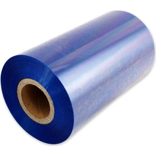 Wax ribbon blue color 110x300m Thermal Transfer Ribbon for Zebra/Avery printer use for paper label Roll
