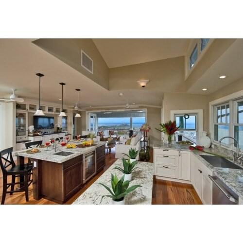 2017 retail wholesales solid wood kitchen cabinets customized made white color traditional wooden cabinets S1606129