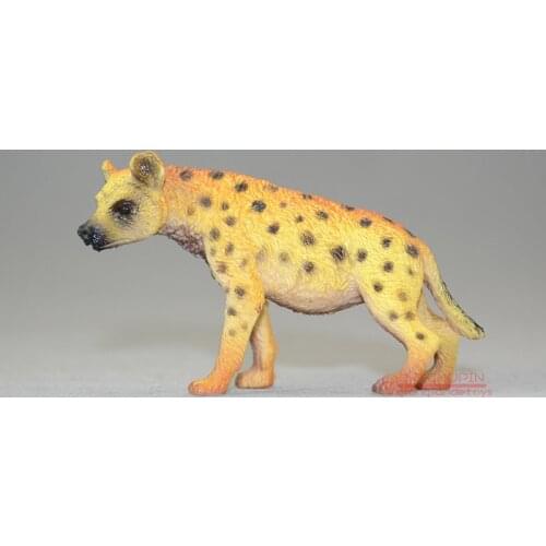 Animas ! solid animal model toy hyena mole crickets decoration 6-12cm