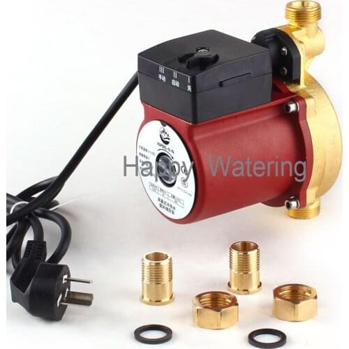150W Automatic Hot Water Circulation Pump Brass Pump Head 220V Centrifugal Pump 60L/M Max