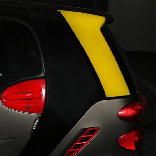 Car C-pillar Decorative Cover Interior Decoration Accessories for 09-15 Mercedes Benz Smart