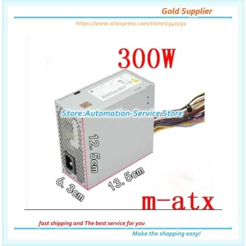 Delta DPS-300AB-43B M-ATX SFX 300W Active Mute Bronze Small Chassis Power Supply