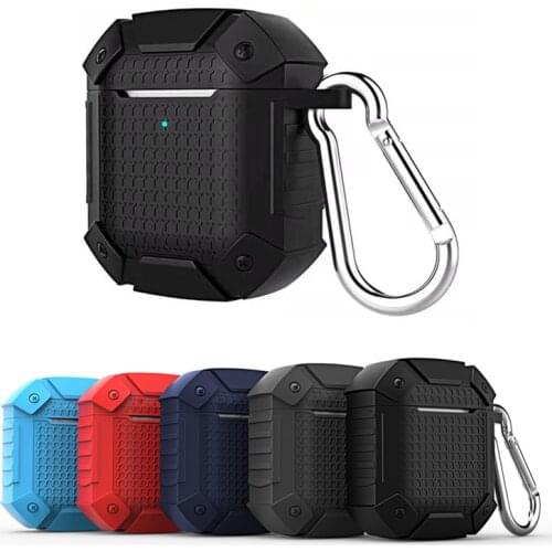 Cool Man Armor Case For Airpods Case Cover Bluetooth Wireless Earphone Case For Airpods 2 Case For Airpods Pro Funda Accessories
