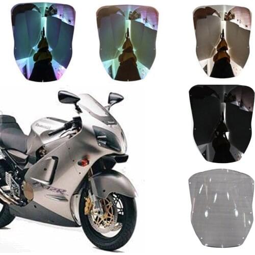 ALLGT ABS Windshield Windscreen for KAWASAKI ZX12R 2000 2001 2002 2003 2004 2005