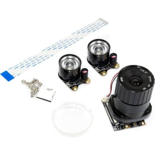 Raspberry Pi Camera Module, Embedded IR-CUT, Supports Night Vision, Type B