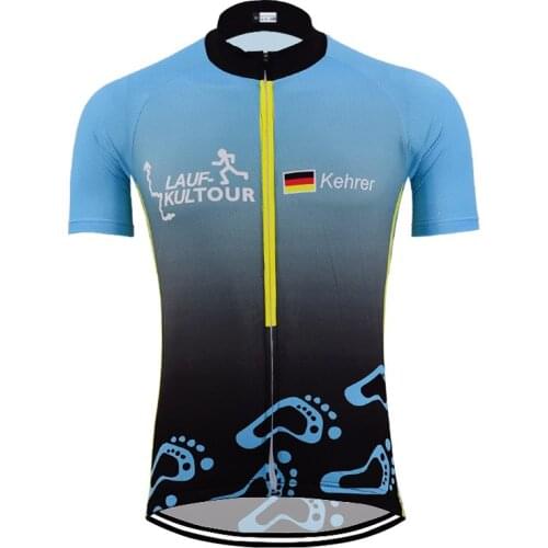 New Pro Team Mens Cycling Jersey Summer Quick Dry MTB Road Racing Wear Bike Clothing Sport Tops Maillot Ciclismo