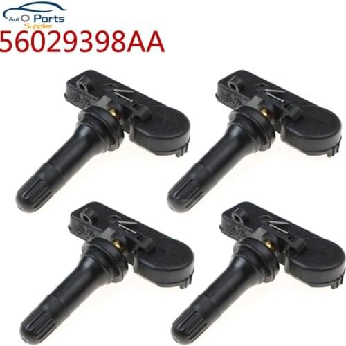 New 4Pcs 56029398AA 56029398AB Tire Pressure Sensor TPMS For Chrysler Dodge Jeep Mitsubishi Fiat 433MHZ