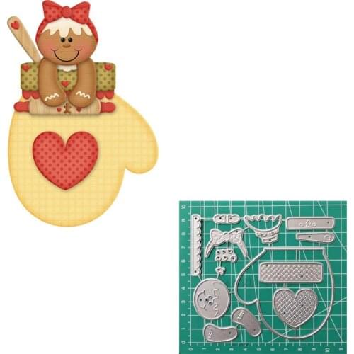 Gingerbread New Cokking Cutting Embossing Die Ghost Dies For Scrapbooking And Paper Crafts