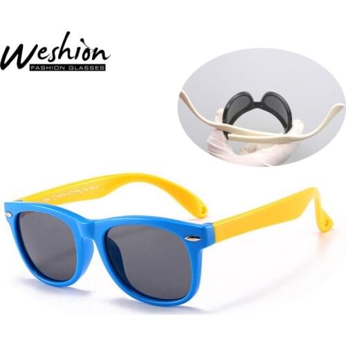 Baby Sunglasses Polarized 0-4 Years Old Children Kids TR90 Flexible Frame Shades For Boys Girls With Case Anti Glare Filter UV40