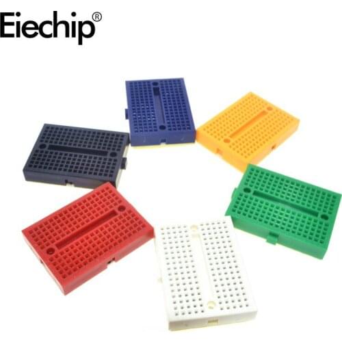 SYB-170 Mini Breadboard Solderless Prototype Experiment Test Breadboard 170 Tie-points 35*47*8.5mm for arduino diy electronic