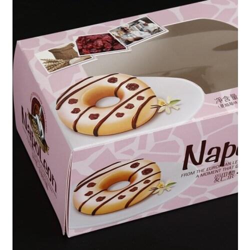 Triangular cardboard packaging box with pvc window,Paper Packaging Champagne Bottle Gift Box With Flutes ---DH10268