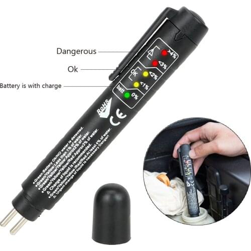 Universal Car Fluid Check Pen Car Brake Liquid Digital Tester for Geely SC7 MK CK Cross Gleagle SC7 Englon SC3 SC5 SC6