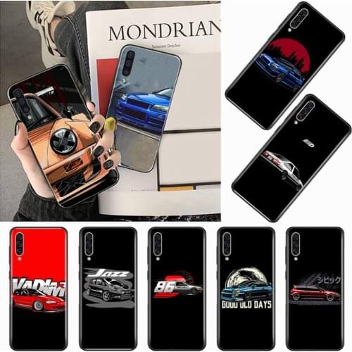 Japan JDM Car AE86 painting shell Phone Case For Samsung galaxy S 9 10 20 A 10 21 30 31 40 50 51 71 s note 20 j 4 2018 plus