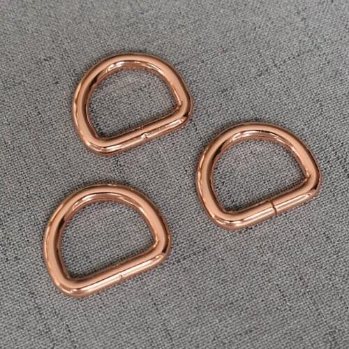 1 Pcs/Lot 20mm Metal Adjustable D Ring Belt Buckle For Backpacks shoes Bag Cat Leash Dog Collar Buckles DIY Accessories