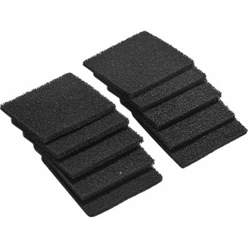 10pcs Different Quality Activated Carbon Filter Sponge For 493 Solder Smoke Absorber ESD Fume Extractor