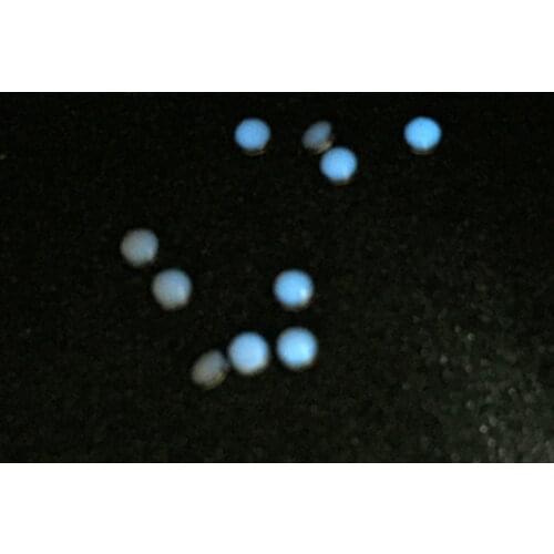 Watch accessories luminous pearl outer ring luminous point ceramic luminous point light blue single price