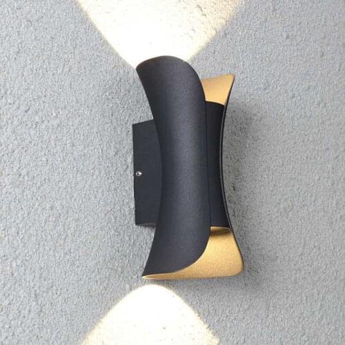 Aluminum Led Wall Lamp Bedside Porch Corridor Study Background Decorate Bed Wall Mirror Light Modern Simple Wall Lights For Home