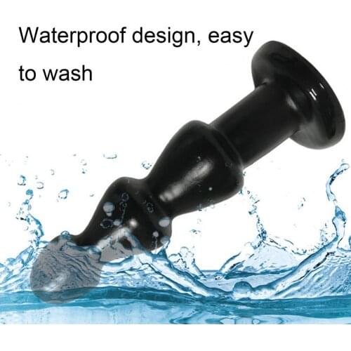 Anal Plug Extreme Large Mens Prostate Massager Waterproof Anal Plug Smooth Dilator For Bedroom