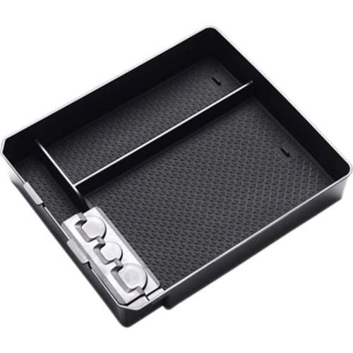 Car Center Console Organizer Storage Box Interior Accessories Interior Armrest Storage Box for Toyota Prado 2010-2019