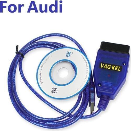 OBD2 II Interface USB Diagnostic Cable VAG409.1 Vag 409 VAG-COM KKL409 For Audi TT A2 A3 A4 A6 A8 S2 S3 Car Scanner Scan Tools