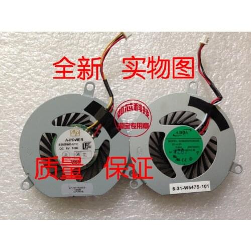 AY05305HX080300 FOR Clevo 6-31-W547S-101 laptop fan cooler