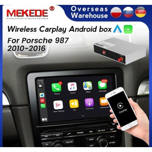 Wireless Apple Carplay For Porsche 911 Bosxter Cayman Macan Cayenne Panamera PCM3.1 PCM4.0 Android Auto Module Interface