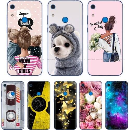 For huawei y6s Case For Huawei Y6 s Case Cute Cartoon TPU Fundas Coque Back Cover For Huawei Y6S 2019 Phone Case Silicone bumper