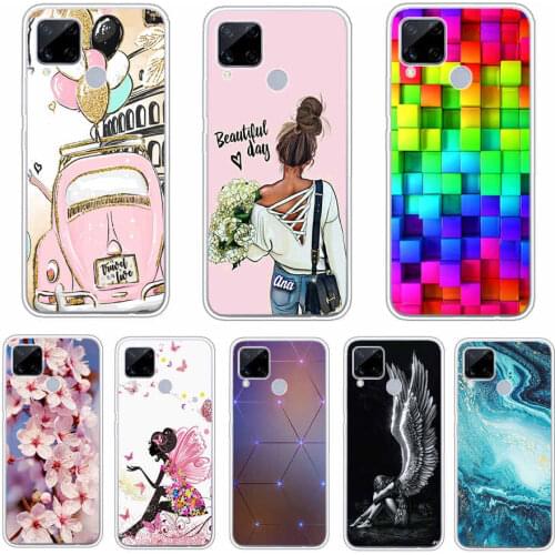 For OPPO Realme C15 Case Silicone Soft Back Cover Phone Case For Realme C15 C 15 Funda Case For Realme C15 Cover Coque