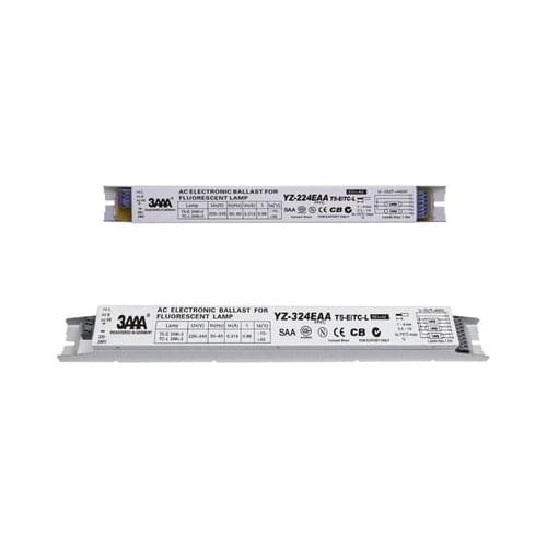Electronic Ballast 3AAA YZ-324EAA AC Rectifiers for T5HO Fluorescent Lamp T5-E TC-L 3X24W Aquarium and Advertising Lamp Box