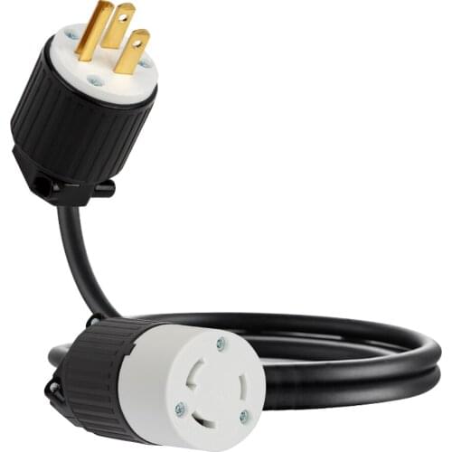 JORINDO NEMA 5-15P plug to L6-30R socket American standard industrial grade conversion line ,15A/30A