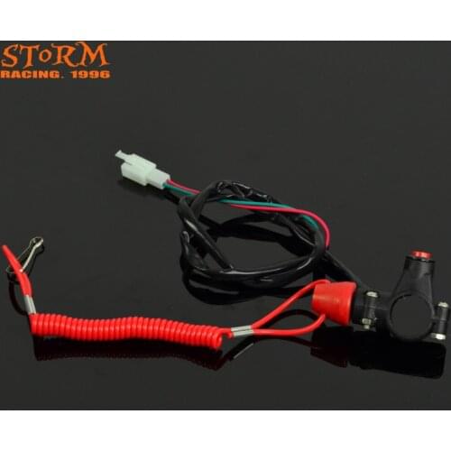Engine Urgent Emergency Kill Stop Switch Closed Safety Push Button For KTM KLX KX SX RMZ RM CRF CR YZF YZ WR WRF XR SXF Enduro