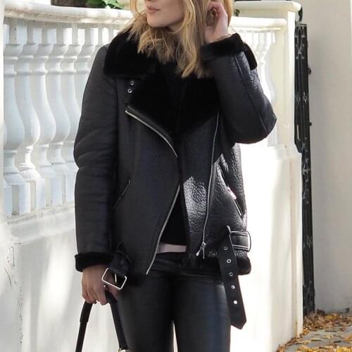 Shnsophi Autumn Women Winter Casual Sashes Faux Leather Jackets Zipper Streetwear Biker Motorcycle Girls Coat Female Outwear